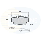 Pastillas Freno Porsche Boxster 1996-2004 Trasero 4