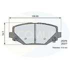 Pastillas Freno Dodge Caravan / Grand Caravan 2008-2020 Trasero 3