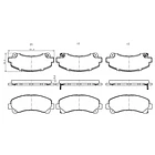 Pastillas Freno Maxus T60 2017-2026 Delantero 3