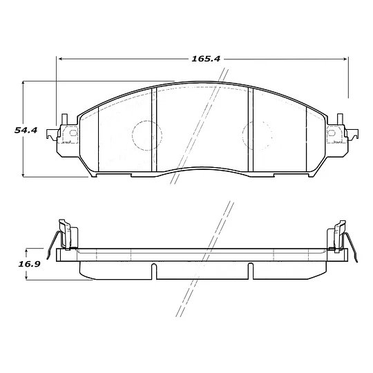 Pastillas Freno Nissan Navara 2005-2020 Delantero