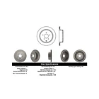 Disco Freno Nissan Rogue 2021-2026 Trasero 1