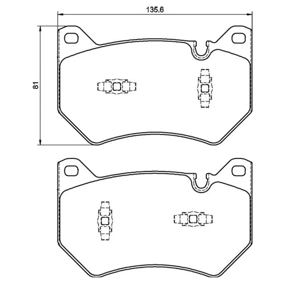 Pastillas Freno Audi Q5 2018-2025 Delantero 