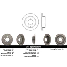 Disco Freno Jeep Liberty / New Cherokee 2002-2007 Trasero 1