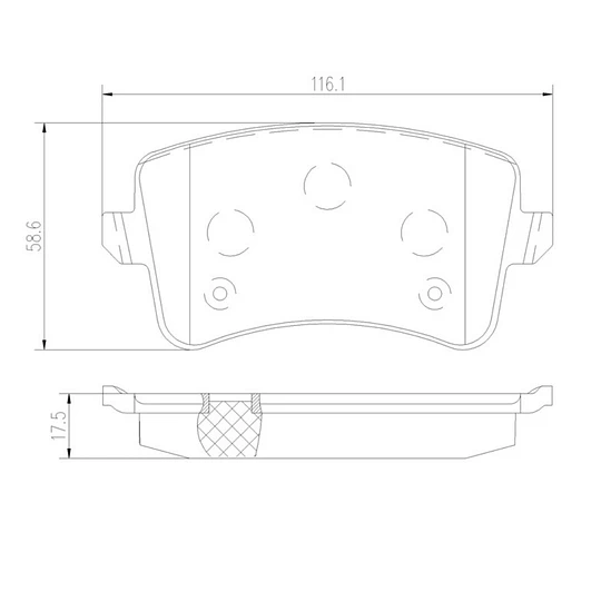 Pastillas Freno Audi A5 Quattro 2018-2025 Trasero