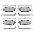 Pastillas Freno Subaru WRX 2015-2021 Delantero 2