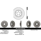 Disco Freno Ford Edge 2015-2024 Delantero 2