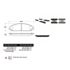 Pastillas Freno Dodge Challenger 2008-2023 Delantera 2