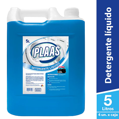 Detergente líquido 5 Lts