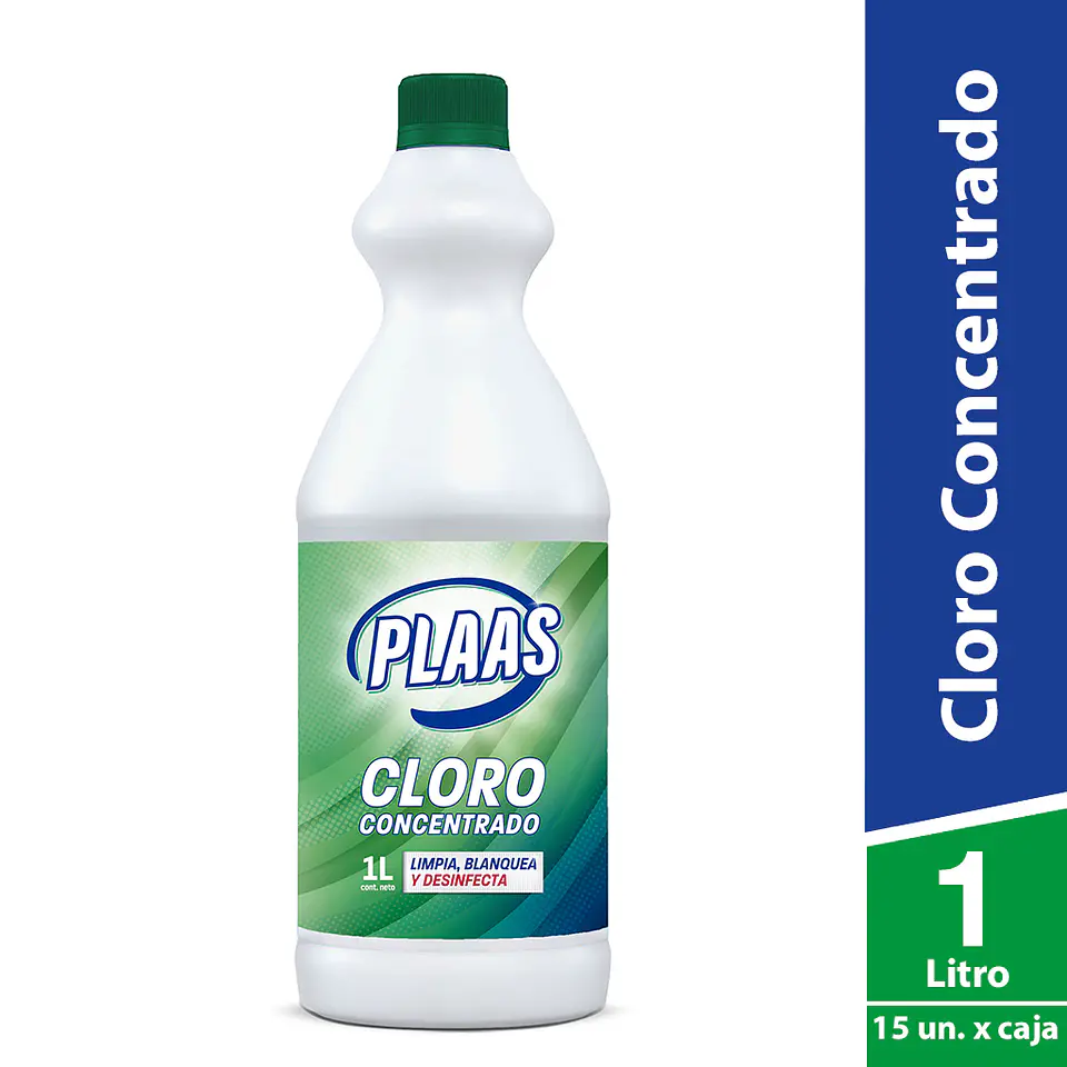 Cloro concentrado 1 Lt 1