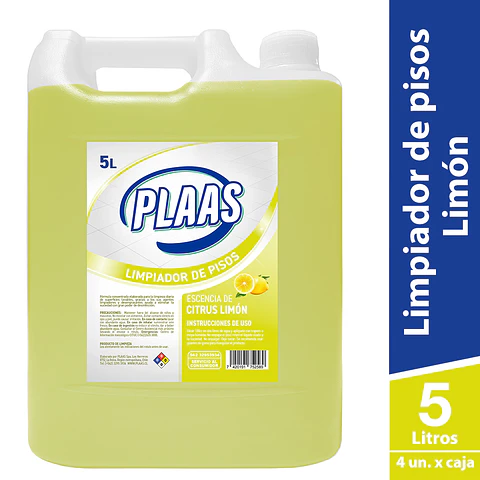 Limpiador de pisos Limón 5 Lts