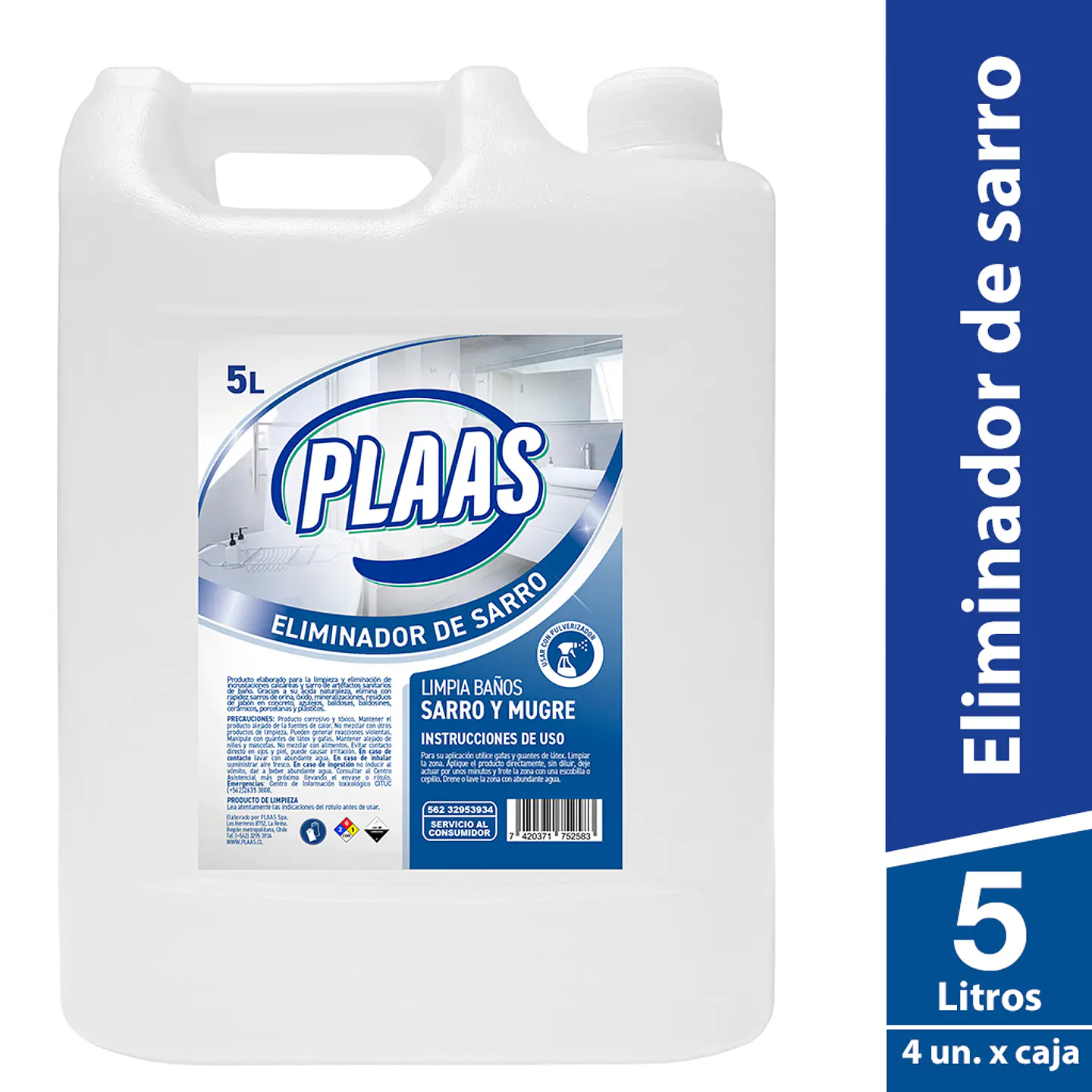 Eliminador de Sarro 5 Lts 1