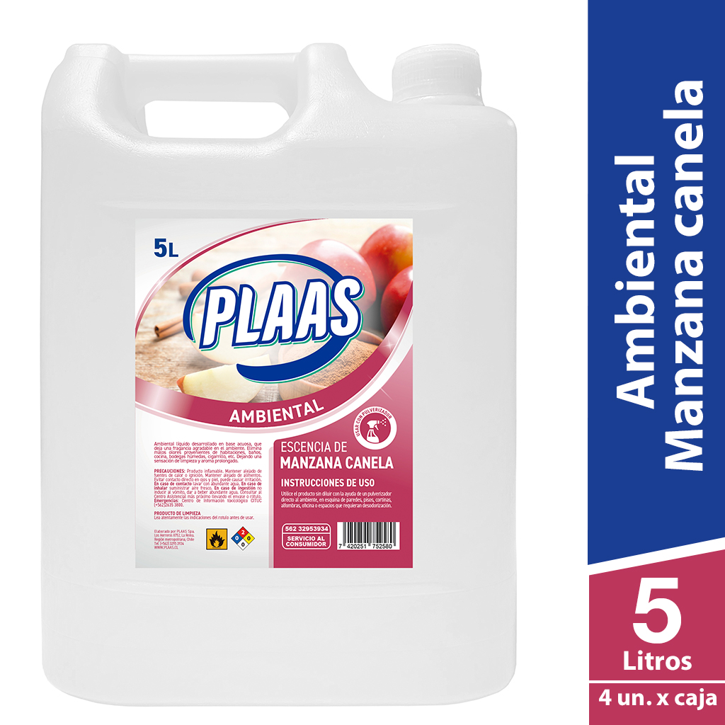 Ambiental Manzana canela 5 Lts