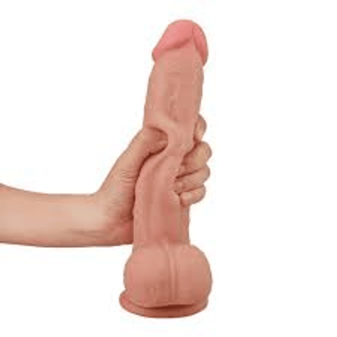 Consolador Realista "Love Toy " Slinding- Skin 8.0