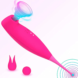 Succionador y Vibrador Estimulador Clítoris/Pezones Woody