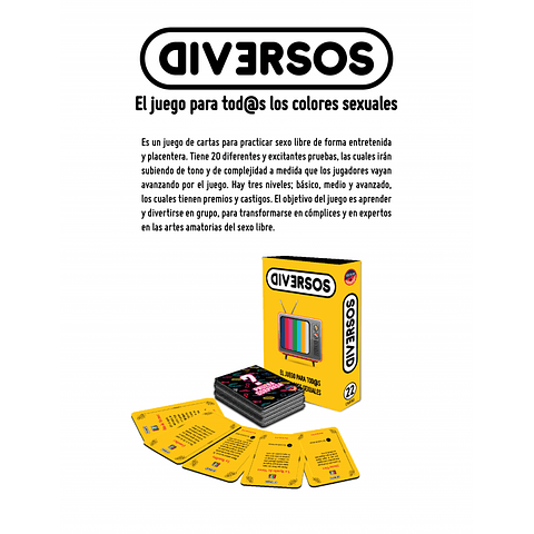 Juego Erótico De Sexo Libre “Diversos”