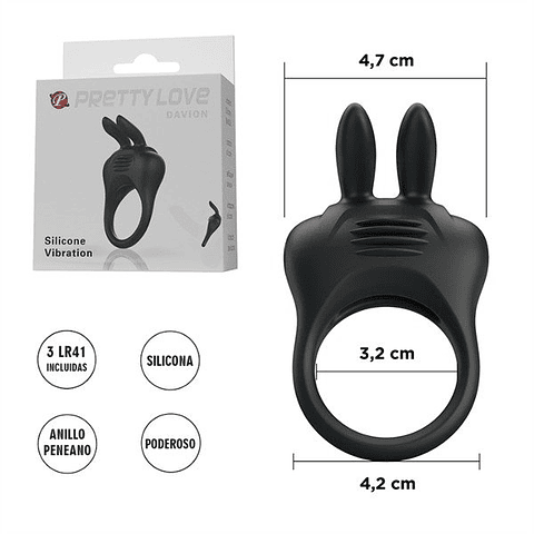 Anillo vibrador "Davion"