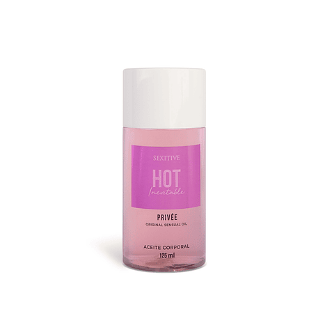 Aceite corporal Con Feromonas Hot Inevitable "Privée" – 125ml