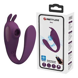VIBRADOR Y SUCCIONADOR PRETTY LOVE "SHEY" BLUETOOTH 