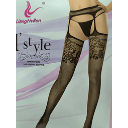 MEDIAS CON PORTALIGAS 