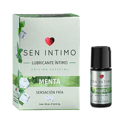 Lubricante Efecto Frio "Sabor Menta" Sen Intimo 30ml