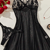 BABY DOLL ENCAJES NEGRO