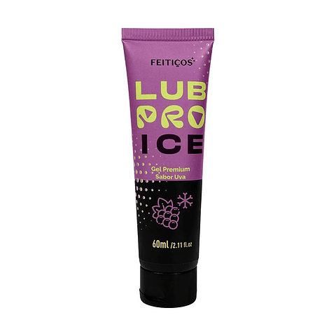 LUBPRO ICE - UVA- LUBRICANTE ÍNTIMO PREMIUM - 60ml