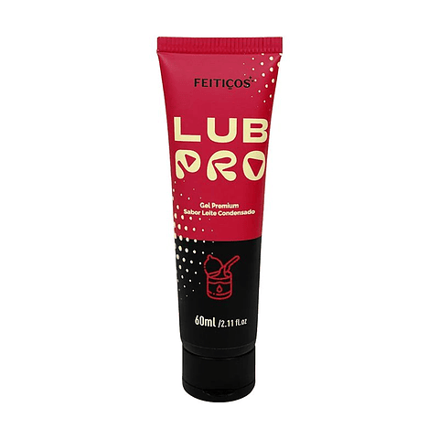 LUBPRO HOT - SABOR LECHE CONDENSADA-LUBRICANTE ÍNTIMO PREMIUM - 60ml