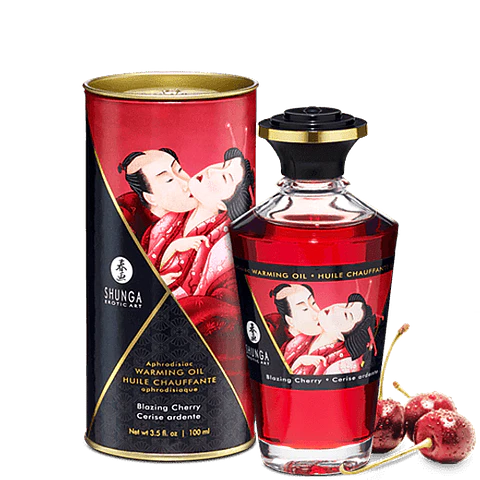 ACEITE AFRODISIACO CALOR SHUNGA - CEREZA