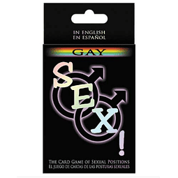 Juego de Cartas SEX (posturas sexuales) Gay