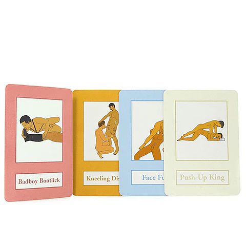 Juego de Cartas SEX (posturas sexuales) Gay