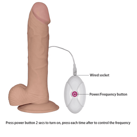 The Ultra Soft Dude Con Vibracion y Sopapo LOVETOY 1