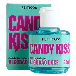LUBRICANTE COMESTIBLE  CANDY KISS - ALGODÓN DULCE 35ml