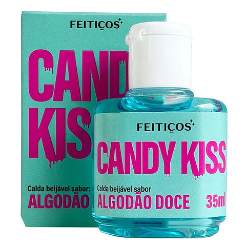 LUBRICANTE COMESTIBLE  CANDY KISS - ALGODÓN DULCE 35ml