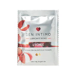 Sachet Lubricante Estimulante Electrizante Caliente Lychee 7 ml