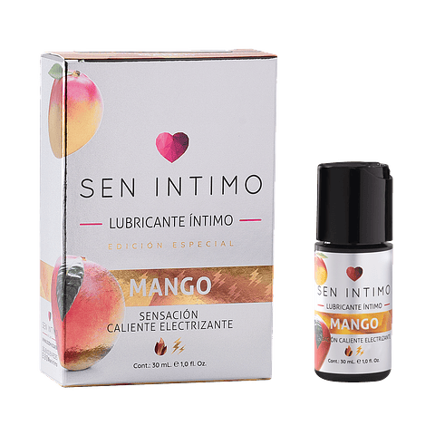Gel Lubricante / Estimulante Electrizante Mango - SEN INTIMO