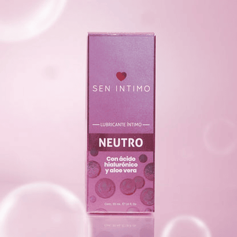 Lubricante Neutro con Ácido Hialurónico y Aloe Vera SEN INTIMO