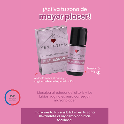 Lubricante intimo Multiorgasmos Sen Intimo
