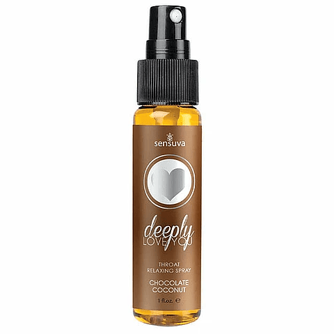 SPRAY SEXO ORAL ANTIARCADAS SENSUVA CHOCOLATE DE COCO 30 ML