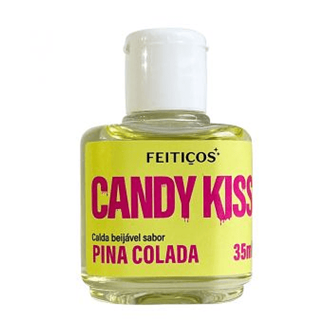LUBRICANTE COMESTIBLE CANDY KISS - PIÑA COLADA 35ml