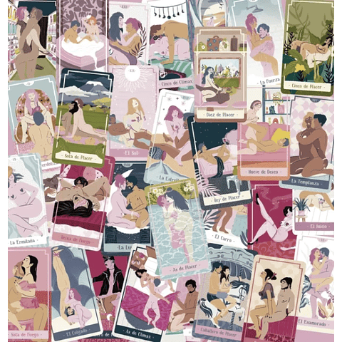 Tarot erótico. 78 posiciones sexuales.