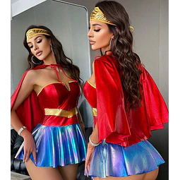 DISFRAZ MUJER MARAVILLA SEXY