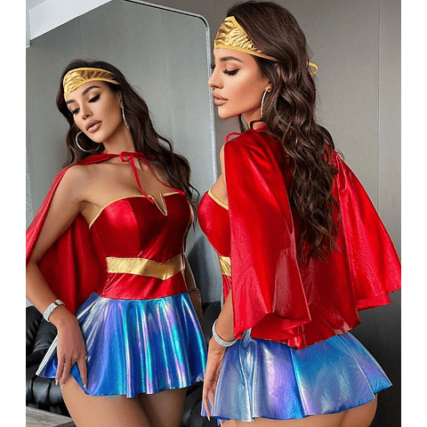 DISFRAZ MUJER MARAVILLA SEXY