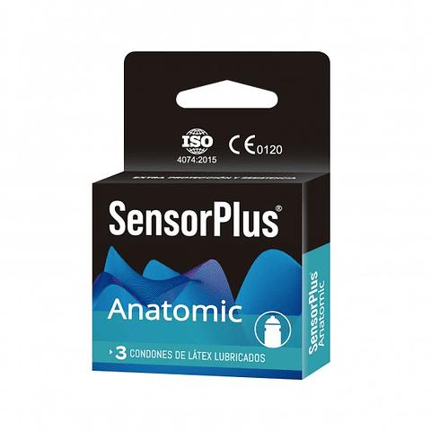 Preservativos Sensor Plus Anatomic