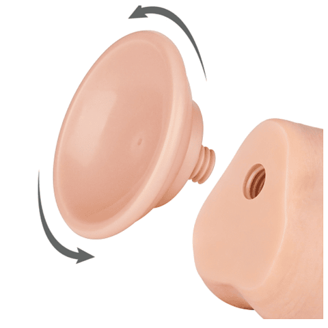 DILDO REALISTA DOBLE CAPA SLIDING - SKIN 7.5