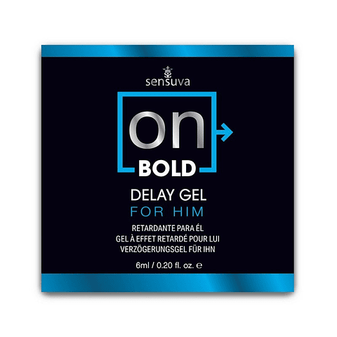 Sachet ON Bold For Him - Gel Retardante 
