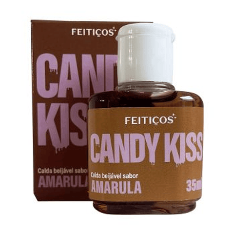 LUBRICANTE COMESTIBLE CANDY KISS - AMARULA 35 ml