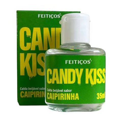 LUBRICANTE COMESTIBLE CANDY KISS - CAIPIRIÑA 35ml