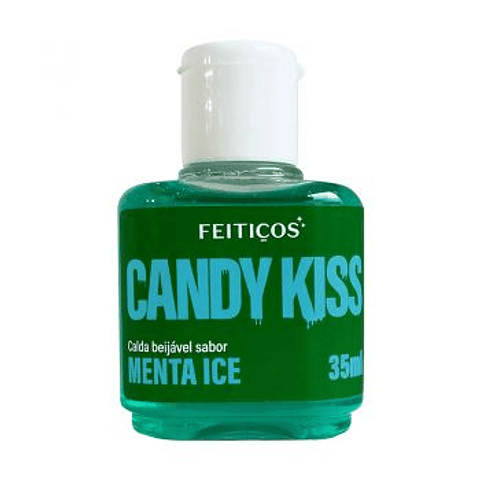 LUBRICANTE COMESTIBLE CANDY KISS - MENTA ICE 35ml