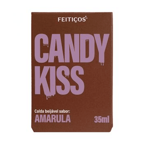 LUBRICANTE COMESTIBLE CANDY KISS - AMARULA 35 ml
