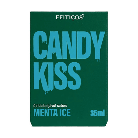 LUBRICANTE COMESTIBLE CANDY KISS - MENTA ICE 35ml